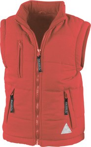 Result R88J - JUNIOR ULTRA PADDED BODYWARMER Czerwony