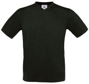 B&C CG153 - T-shirt w szpic Czarny