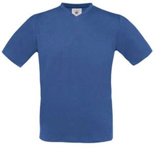 B&C CG153 - T-shirt w szpic ciemnoniebieski