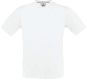 B&C CG153 - T-shirt w szpic Biały