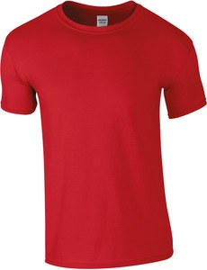 Gildan GI6400 - Delikatny styl. Damski T-shirt Czerwony