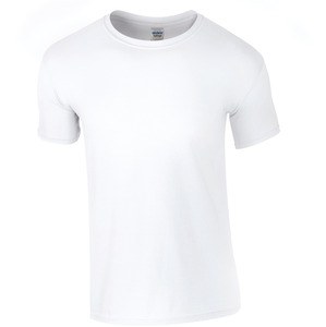 Gildan GI6400 - Delikatny styl. Damski T-shirt Biały