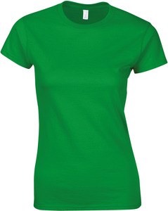 Gildan GI6400L - Delikatny styl . Kobiecy T-shirt Irlandzka zieleń
