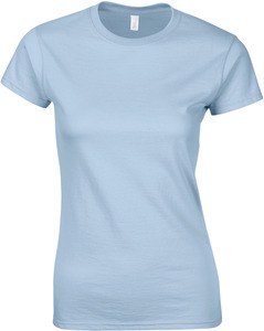 Gildan GI6400L - Delikatny styl . Kobiecy T-shirt Jasnoniebieski
