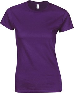 Gildan GI6400L - Delikatny styl . Kobiecy T-shirt Fioletowy