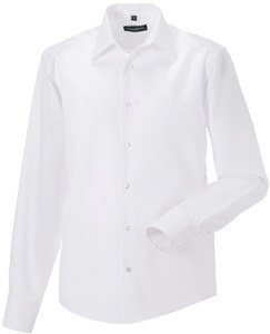 Russell Collection RU958M - Wyjątkowa koszula bez prasowania Biały