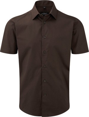 Russell Collection RU947M - Męska koszula fit z krótkim rękawem