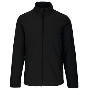 Kariban K401 - MEN'S SOFTSHELL JACKET Czarny