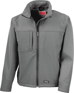 Result R121 - Klasyczna kurtka Softshell Szary