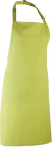 Premier PR150 - 'Colours' Bib Apron Limonkowy