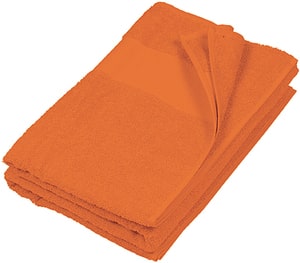 Kariban K111 - BEACH TOWEL Spalona pomarańcza