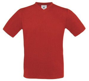 B&C BA108 - Koszulka w serek Czerwony