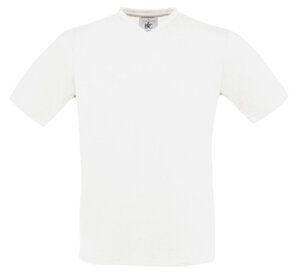 B&C BA108 - Koszulka w serek Biały