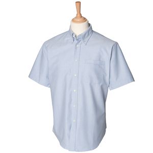 Henbury HB515 - Short sleeve classic Oxford shirt