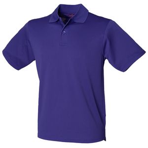 Henbury HB475 - Coolplus®  koszulka polo Jasny fiolet