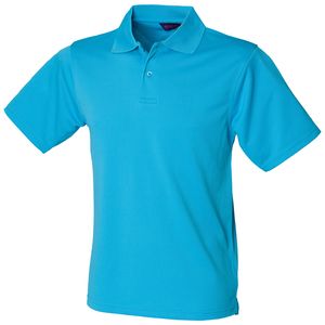 Henbury HB475 - Coolplus®  koszulka polo Turkusowy