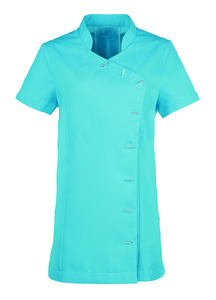 Premier PR682 - Ladies Orchid Short Sleeve Tunic Turkusowy