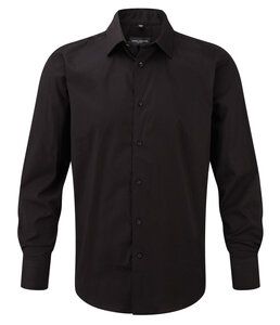Russell J946M - Łatwa pielęgnacji elegancka koszula męska Czarny