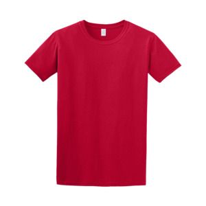 Gildan 64000 - Ring spun T-shirt Wiśniowo-czerwony