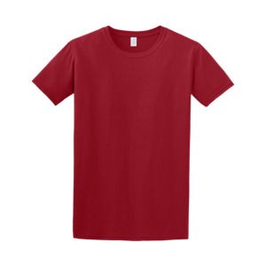 Gildan 64000 - Ring spun T-shirt Kardynałowa czerwień