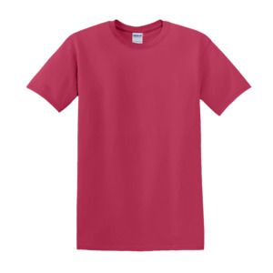 Gildan 5000 - Dekatyzowany T-shirt Antyczna wiśniowa czerwień