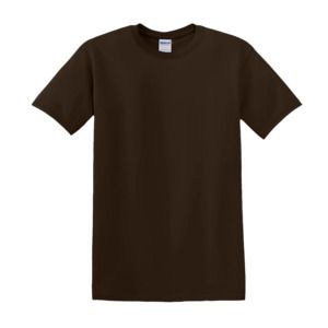 Gildan 5000 - Dekatyzowany T-shirt Ciemnoczekoladowy
