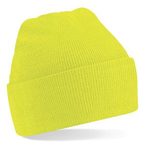 Beechfield B45 - Oryginalna czapka beanie Fluorescencyjny żółty