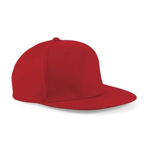 Beechfield B610 - Pięcio-panelowa czapka Rapera Klasyczna czerwień