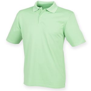 Henbury HB475 - Coolplus®  koszulka polo Limonkowa zieleń