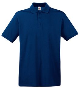 Fruit of the Loom SS255 - Premium Polo Granatowy