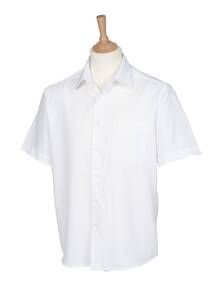 Henbury HB595 - Koszula przeciwbakteryjna z krótkim rękawkime Biały