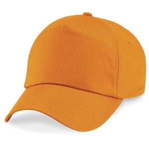 Beechfield BC10B - Junior czapka 5 panelowa Pomarańczowy
