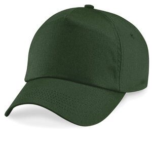 Beechfield BC010 - Oryginalna czapka pięciopanelowa Butelkowa zieleń