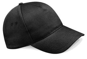 Beechfield BC015 - Wyjątkowa czapka pięciopanelowa Czarny