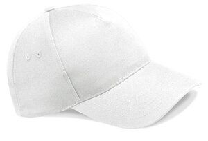 Beechfield BC015 - Wyjątkowa czapka pięciopanelowa Biały