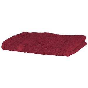 Towel city TC003 - Luksusowy ręcznik do twarzy Głęboka czerwień
