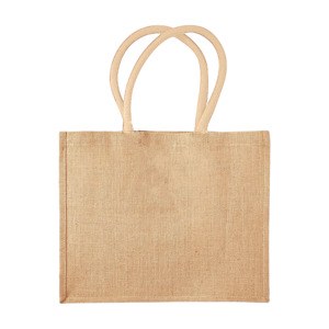 Westford mill WM407 - Burlap Shopping Bag Naturalny