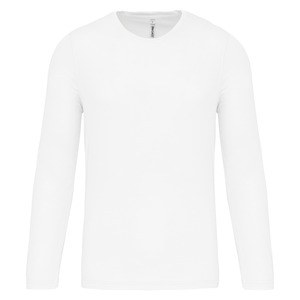 ProAct PA443 - Men's Long Sleeve Sports T-Shirt Biały