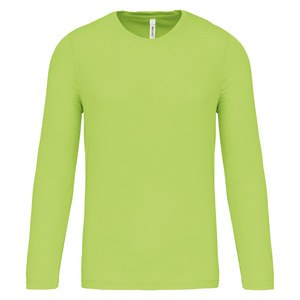 ProAct PA443 - Men's Long Sleeve Sports T-Shirt Limonkowy