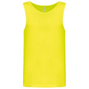ProAct PA441 - Men's Sports Vest Fluorescencyjny żółty