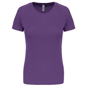 ProAct PA439 - LADIES' SHORT SLEEVE SPORTS T-SHIRT Fioletowy