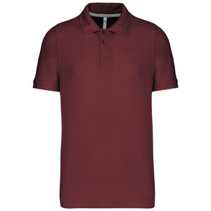 Kariban K241 - MEN'S SHORT SLEEVE PIQUE POLO SHIRT Wino