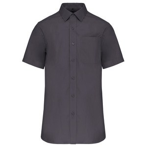 Kariban K543 - MENS SHORT SLEEVE EASY CARE COTTON POPLIN SHIRT