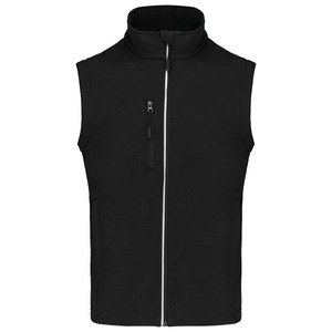 ProAct PA323 - DETACHABLE SLEEVE SOFTSHELL JACKET Czarny