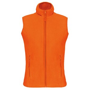 Kariban K906 - MELODIE - LADIES' MICRO FLEECE GILET Pomarańczowy