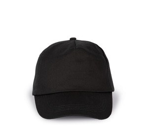 K-up KP034 - FIRST - 5 PANEL CAP Czarny