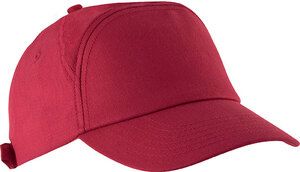 K-up KP013 - BAHIA - 7 PANEL CAP Czerwony