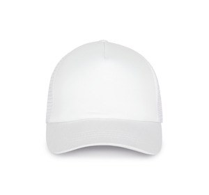 K-up KP111 - TRUCKER MESH CAP - 5 PANELS Biały