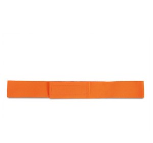 K-up KP066B - REMOVABLE RIBBON BAND FOR PANAMA & BOATER HATS Pomarańczowy