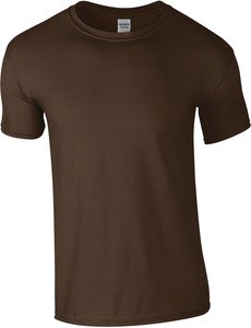 Gildan GI6400 - Delikatny styl. Damski T-shirt Ciemnoczekoladowy